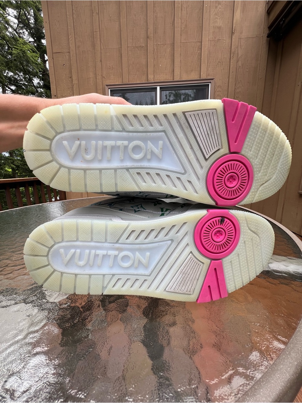Louis Vuitton White Trainer Sneakers - Picture 12 of 12